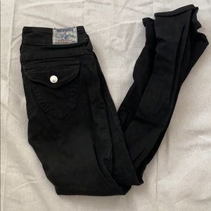 True religion black jeans